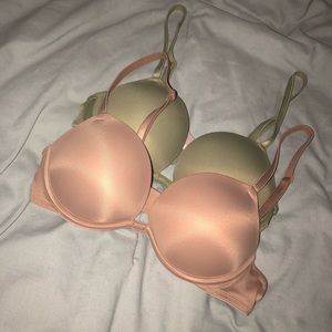 2 for $35 PINK Super Push Up bras!